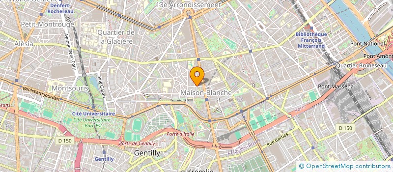 localisation de l'entreprise BRIGITTE PHILIPPON-JEAN KALT SARL ARCHITECTURE  PARIS