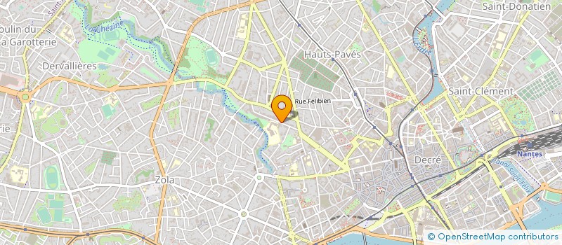localisation de l'entreprise BRIGITTE SAUVAGER IMMOBILIER à NANTES