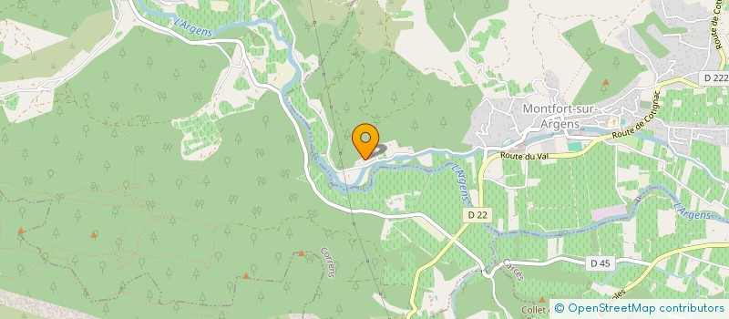 localisation de l'entreprise BRIGNOLAISE DE VIANDES à CARCES