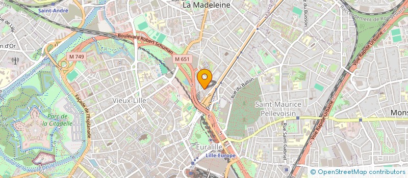 localisation de l'entreprise BRIGNOLES BONAVAOU à LA MADELEINE