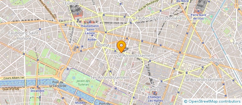 localisation de l'entreprise BRIGO à PARIS