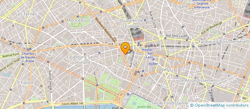 localisation de l'entreprise BRIGUET LAMARRE PHILIPPE G  PARIS