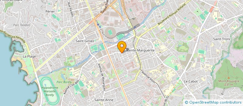 localisation de l'entreprise BRIHA à MARSEILLE