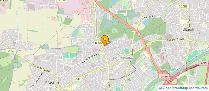 localisation de l'entreprise BRIHAOUI IMMO  KINGERSHEIM