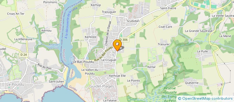 localisation de l'entreprise BRIHERNIC  GUIDEL