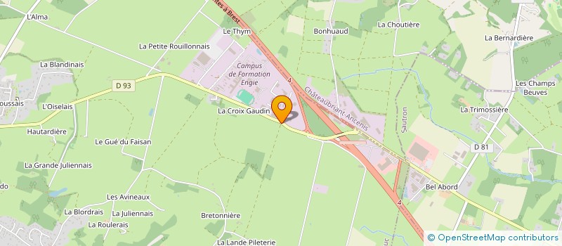 localisation de l'entreprise BRIJ29 à SAINT-ETIENNE-DE-MONTLUC