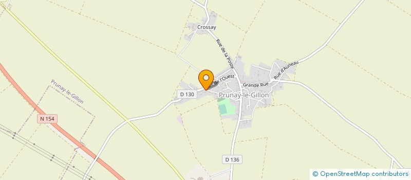 localisation de l'entreprise BRIJU à PRUNAY-LE-GILLON