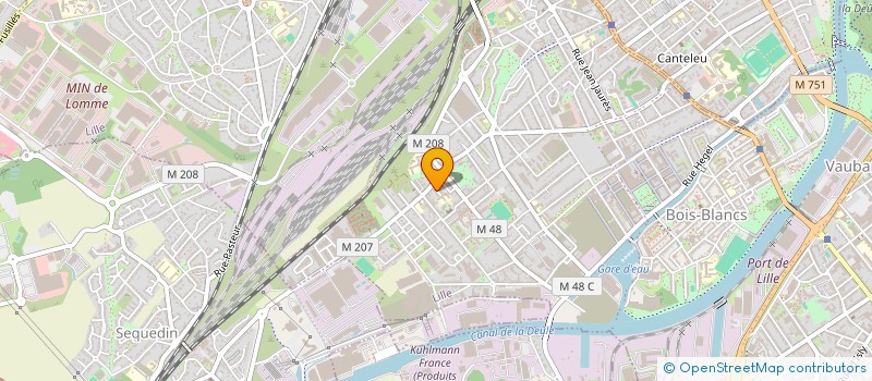 localisation de l'entreprise BRIK-IMMO  LILLE