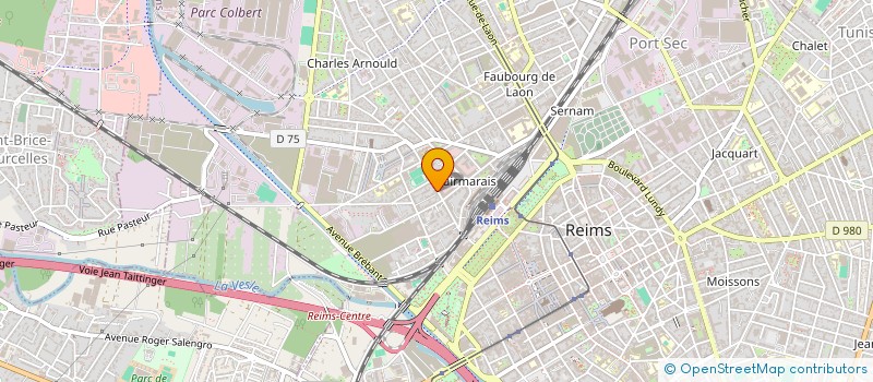 localisation de l'entreprise BRIKA TAYEB  REIMS
