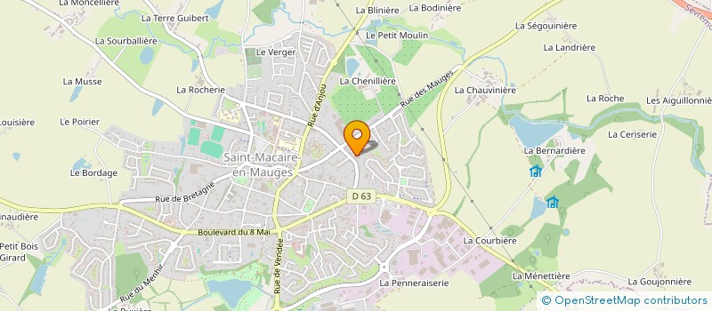 localisation de l'entreprise BRIKAWOOD à SEVREMOINE