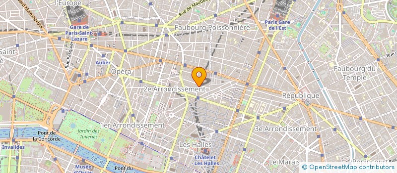 localisation de l'entreprise BRIKS à PARIS