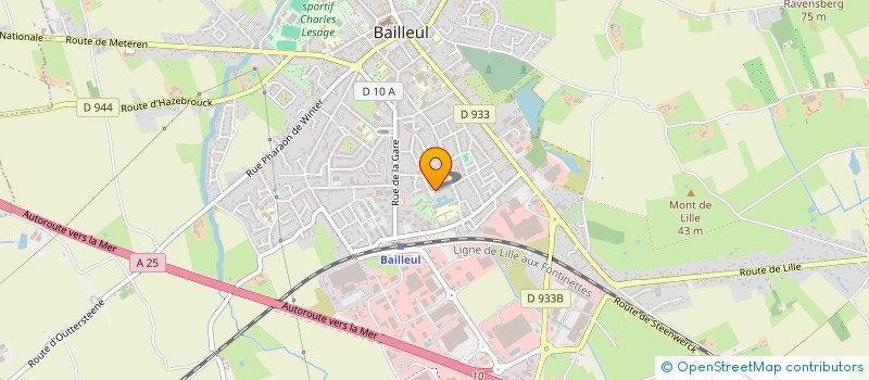 localisation de l'entreprise BRIL INVEST à LILLE