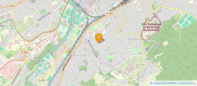 localisation de l'entreprise BRILACE SAS  VALLAURIS