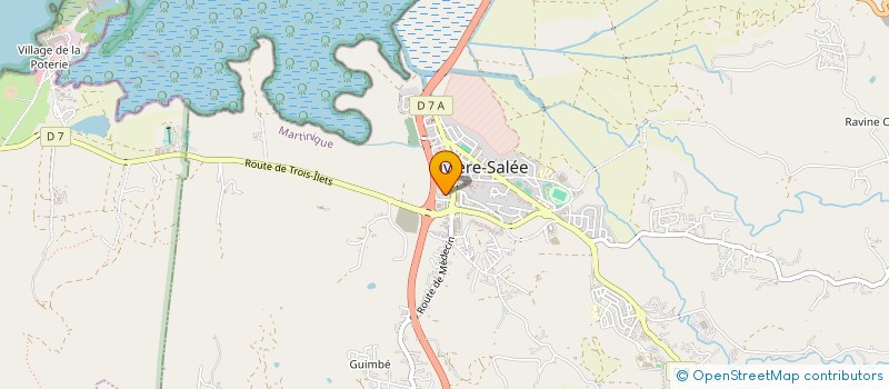 localisation de l'entreprise BRILIENDIA à RIVIERE-SALEE
