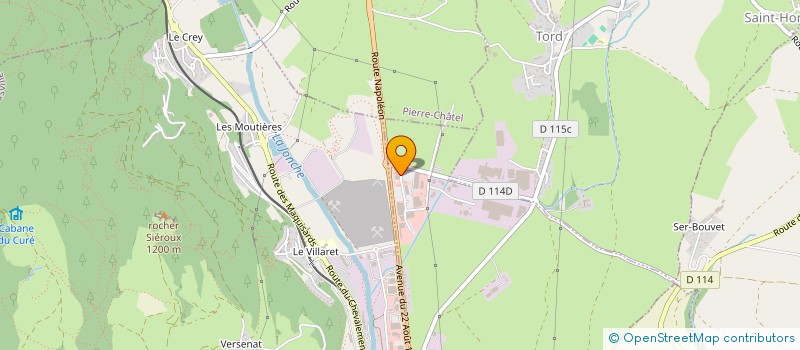 localisation de l'entreprise BRILL'NET  LA MURE