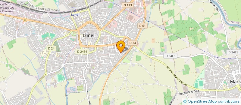 localisation de l'entreprise BRILL'S 2000  LUNEL