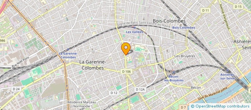 localisation de l'entreprise BRILLANCE AIR PROPRE SERVICE à LA GARENNE-COLOMBES