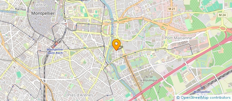 localisation de l'entreprise BRILLANCE CLEANING  MONTPELLIER