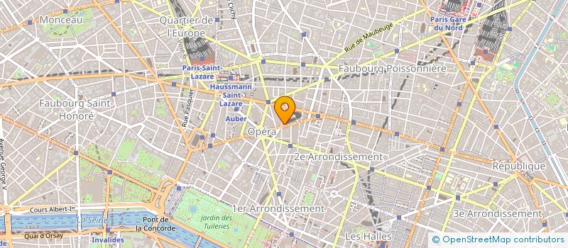 localisation de l'entreprise BRILLANCE EXPRESS  PARIS