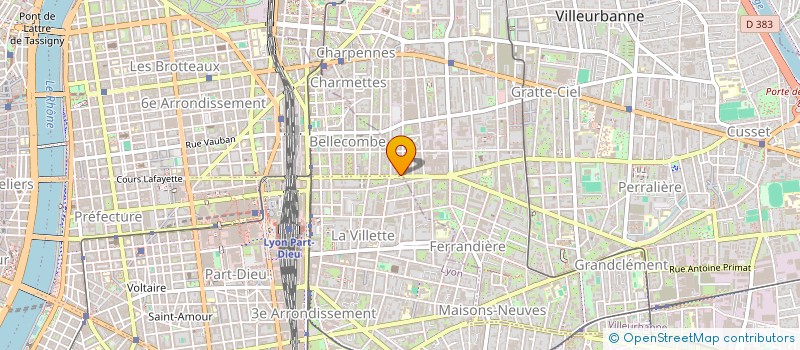 localisation de l'entreprise BRILLANCE-MULTISERVICES.PRO  LYON