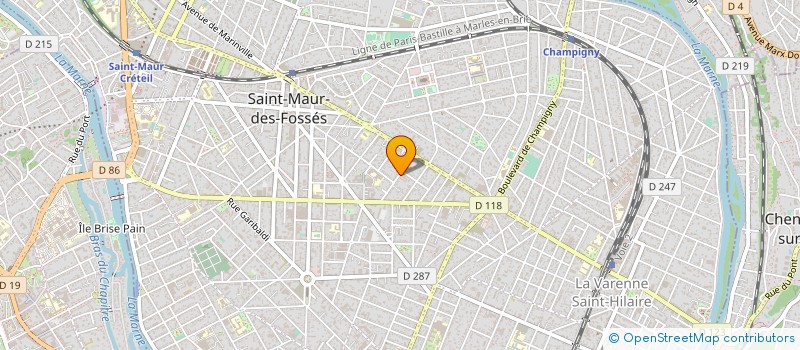 localisation de l'entreprise BRILLANCE NET  SAINT-MAUR-DES-FOSSES