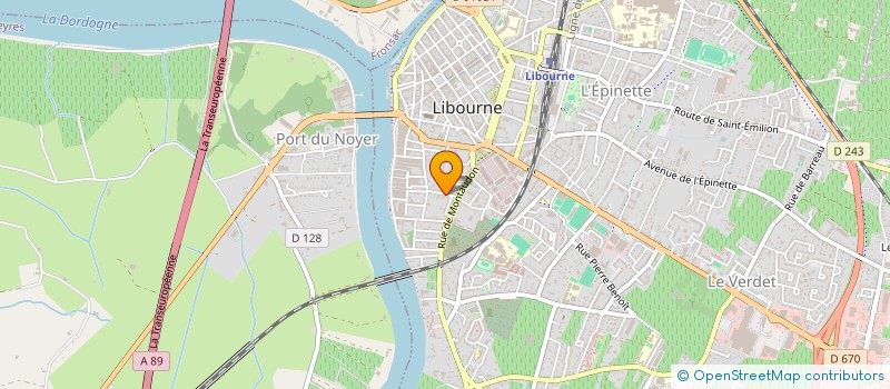 localisation de l'entreprise BRILLANCEPRO  LIBOURNE