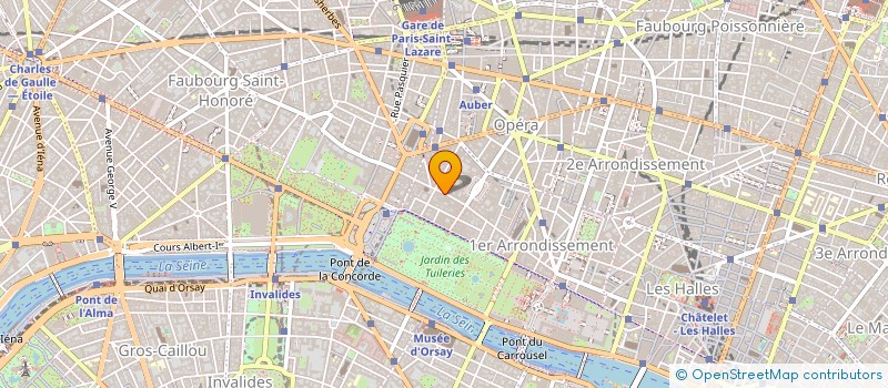 localisation de l'entreprise BRILLANT D'ETOILE COMPAGNIE à PARIS