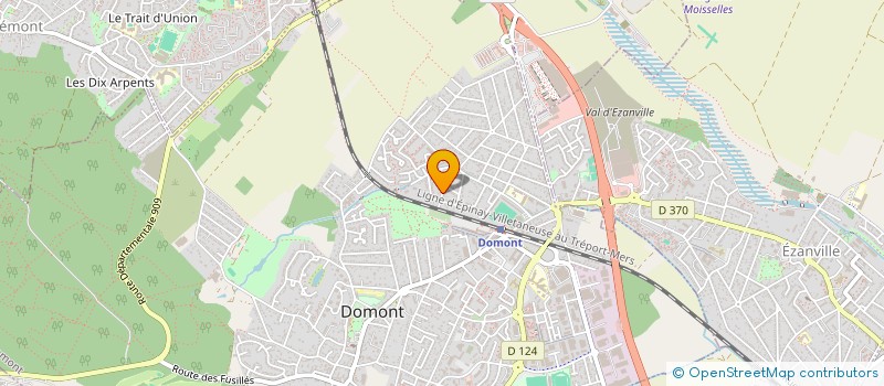 localisation de l'entreprise BRILLANT EXPERTISE  DOMONT