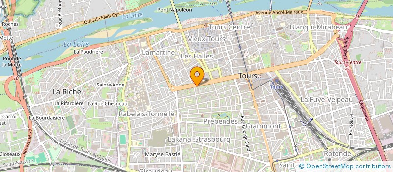 localisation de l'entreprise BRILLANTE  SAUMUR