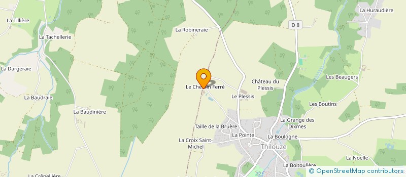 localisation de l'entreprise BRILLAULT CONCEPT ET RENOVATION à THILOUZE