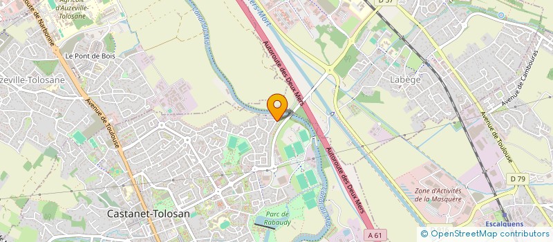 localisation de l'entreprise BRILLE à CASTANET-TOLOSAN