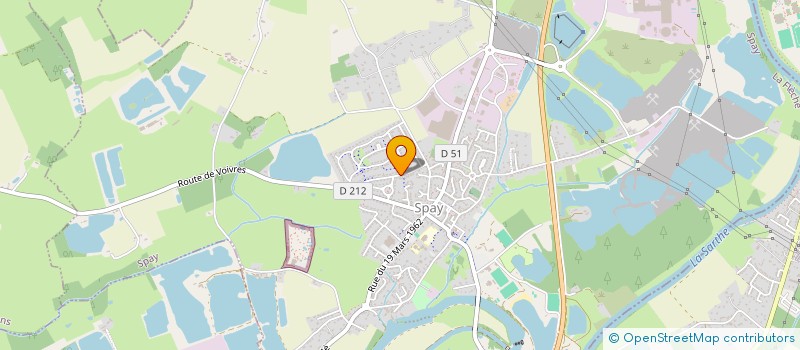 localisation de l'entreprise BRILLE DE SENS  SPAY