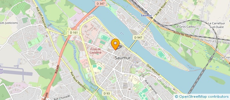 localisation de l'entreprise BRILLEAU-BRAULT  SAUMUR