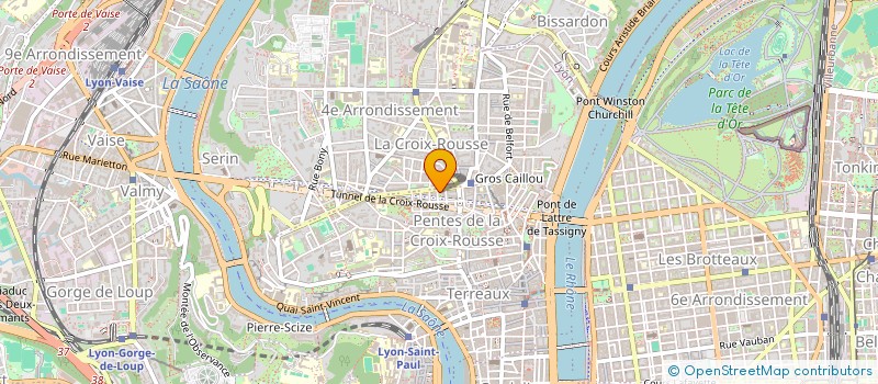 localisation de l'entreprise BRILLEMAN ET CIE à LYON