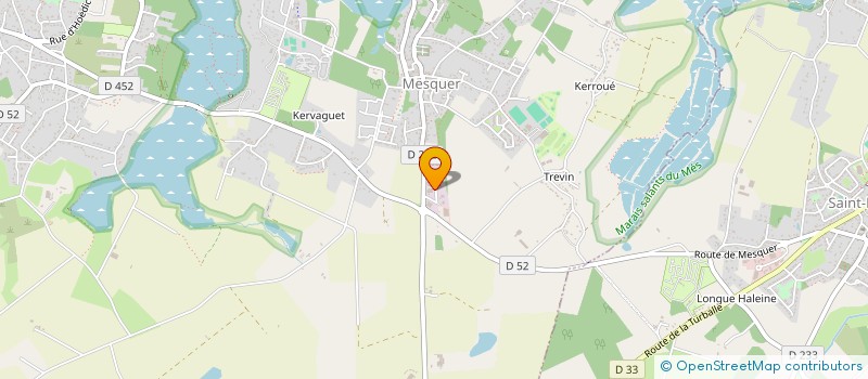 localisation de l'entreprise BRILLET  MESQUER