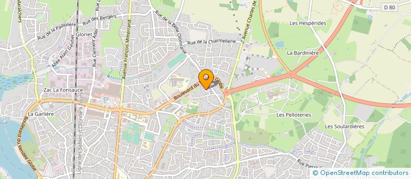 localisation de l'entreprise BRILLO SERVICE A LA PERSONNE à LES SABLES D'OLONNE