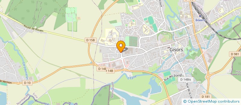 localisation de l'entreprise BRILOAN à GISORS