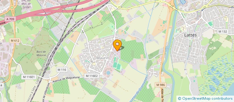 localisation de l'entreprise BRILOC à LATTES