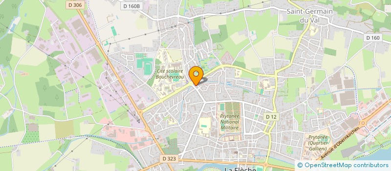localisation de l'entreprise BRILOIR à LA FLECHE
