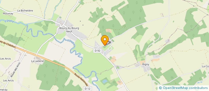 localisation de l'entreprise BRIM'S BATIMENT  SAINT-JEAN-SAINT-GERMAIN