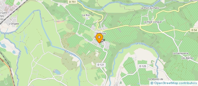 localisation de l'entreprise BRIMA  CHAUDEFONDS-SUR-LAYON