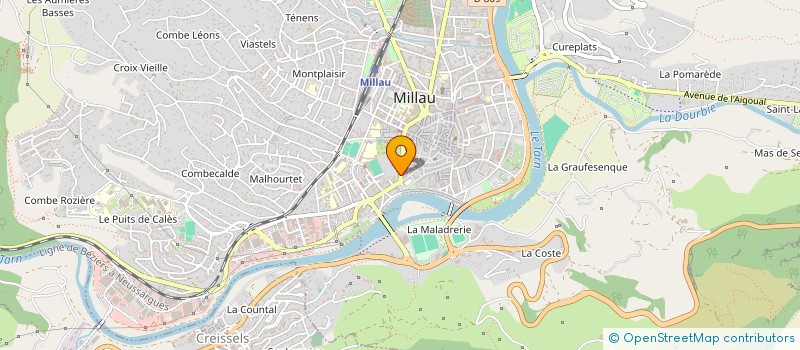 localisation de l'entreprise BRIMAMI à MILLAU