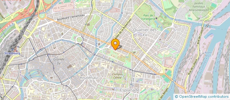 localisation de l'entreprise BRIMANI  STRASBOURG