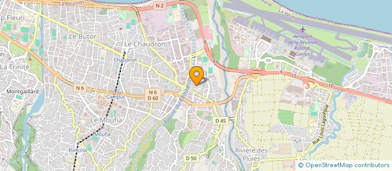 localisation de l'entreprise BRIMAR à SAINT-DENIS
