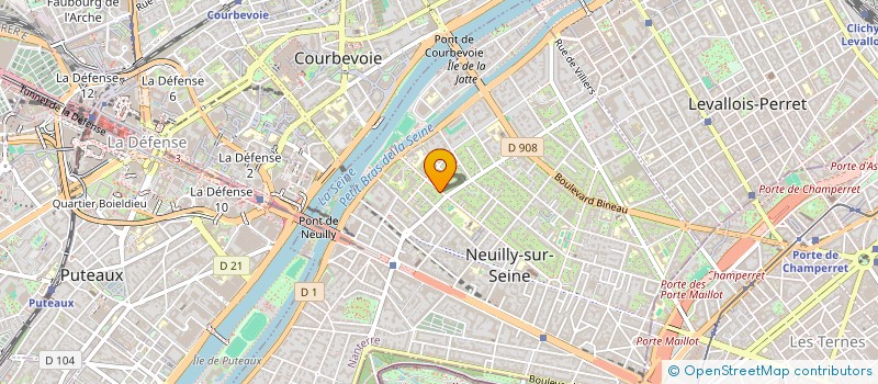 localisation de l'entreprise BRIMARAL II à NEUILLY-SUR-SEINE