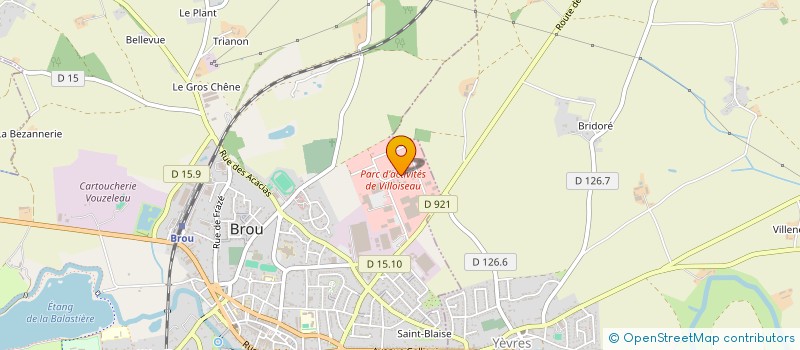 localisation de l'entreprise BRIMO à BROU