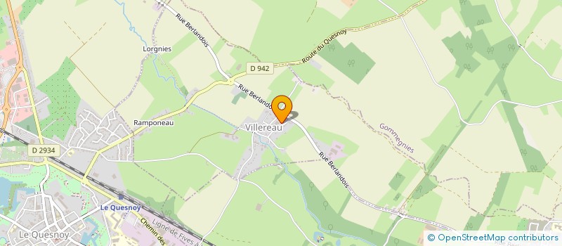 localisation de l'entreprise BRIMOI à VILLEREAU