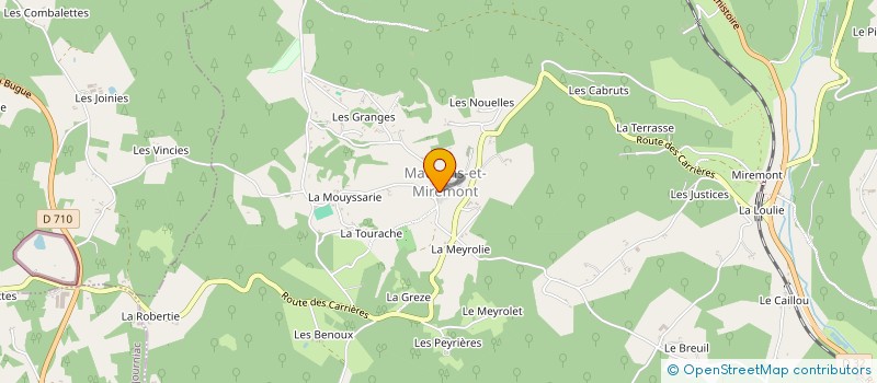 localisation de l'entreprise BRIN D'AMOUR à LES EYZIES