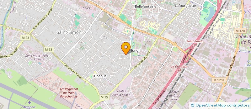 localisation de l'entreprise BRIN D ANGE à TOULOUSE