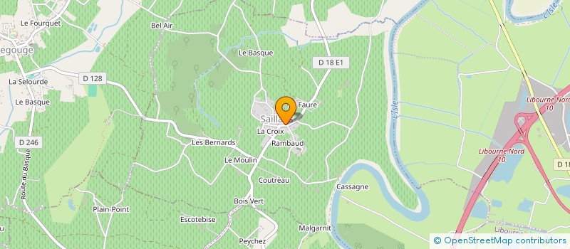 localisation de l'entreprise BRIN D'ARCHI  SAILLANS